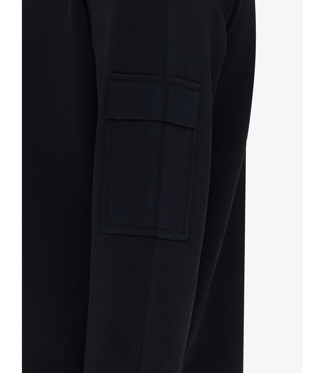 Gentiluomo trui turtle knopen d. blauw k3172-259