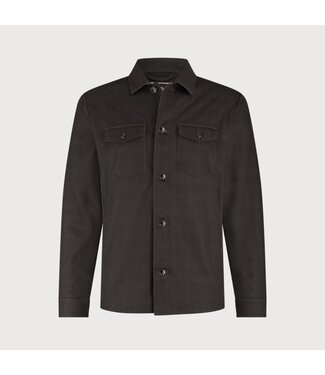 Blue Industry ruiten  over-shirt bruin