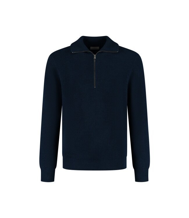 Dstrezzed trui joshia skipper d. blauw