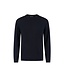 Dstrezzed trui rib rond stef d. blauw