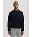 Dstrezzed trui rib rond stef d. blauw