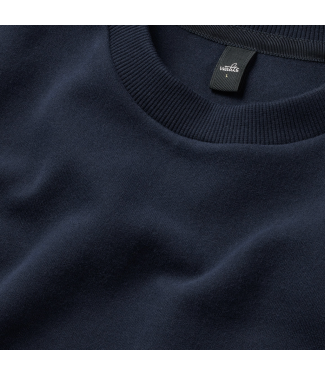 Wahts tech sweater yates d. blauw