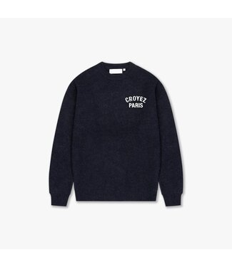 Croyez paris knit sweater d. blauw
