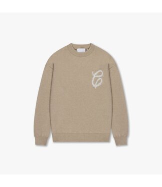 Croyez fluffy essence trui sweater camel