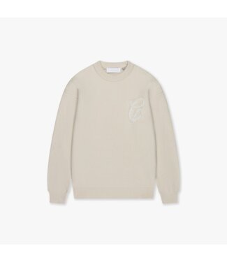 Croyez fluffy essence trui sweater off white