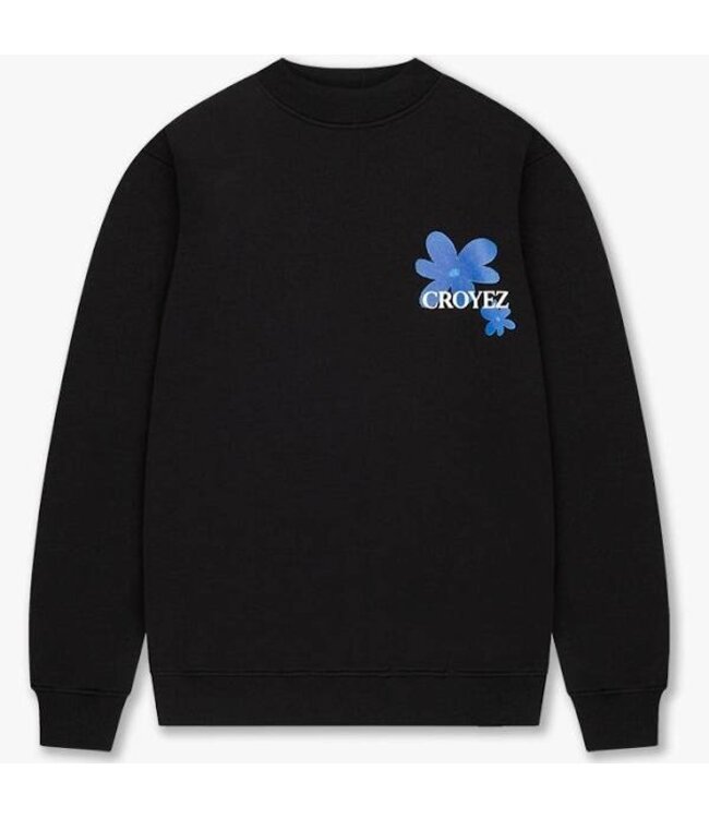 Croyez botanique sweater zwart