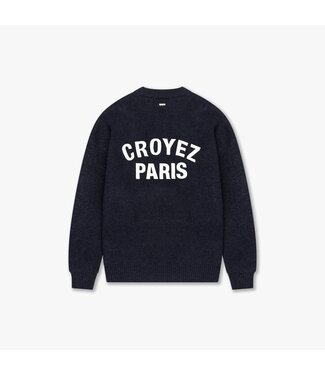 paris knit sweater zwart