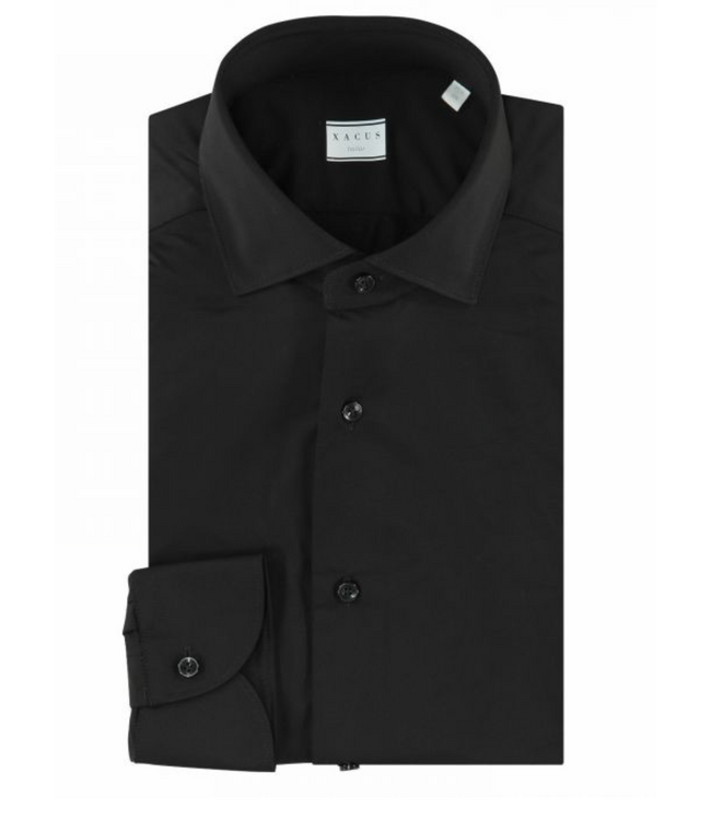 XACUS active 3d stretch shirt zwart