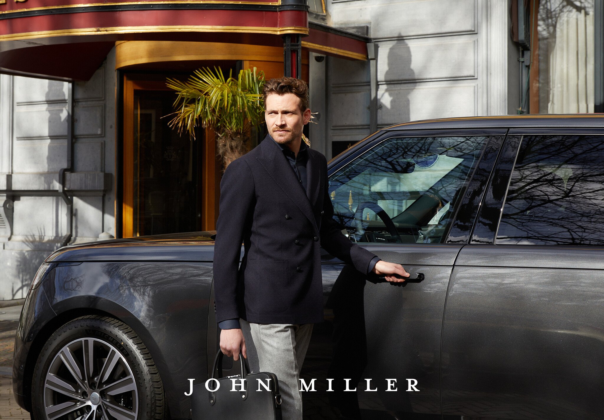 John Miller hyperflex shirts in diverse kleuren