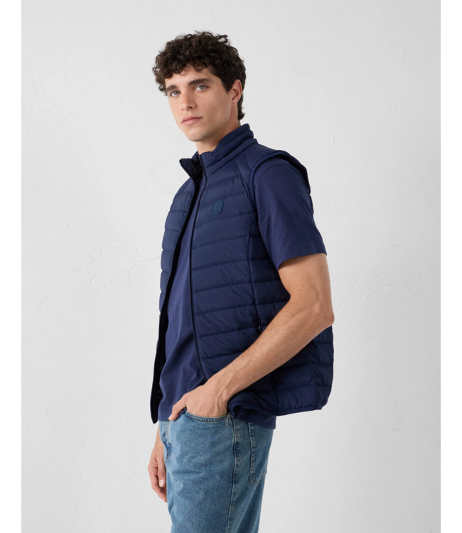 bodywarmer arafo d. blauw ss24mdow61
