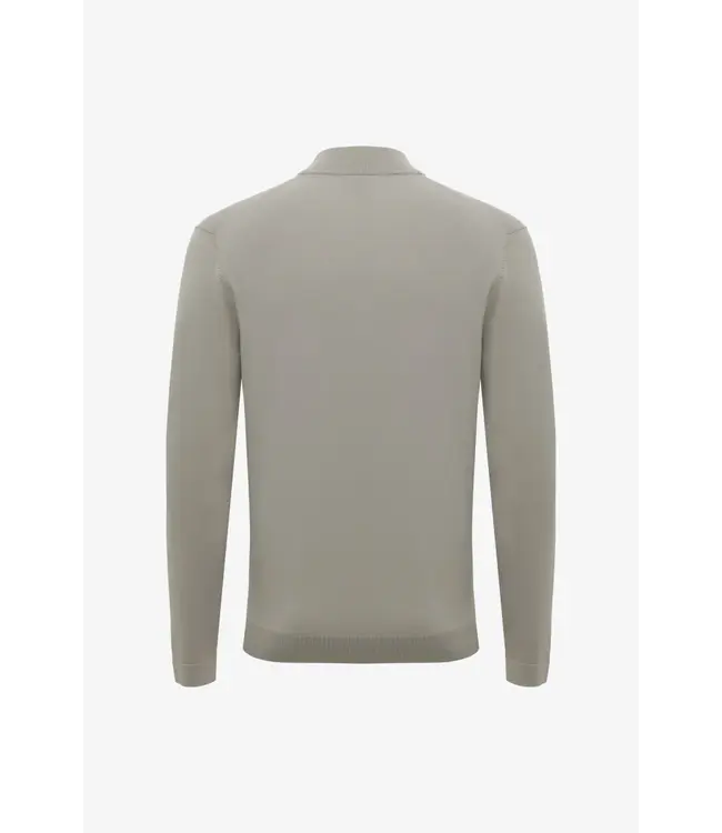 Gentiluomo cool dry trui turtle rits taupe  k4181-260