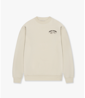 Croyez sweater artist club sweater off white