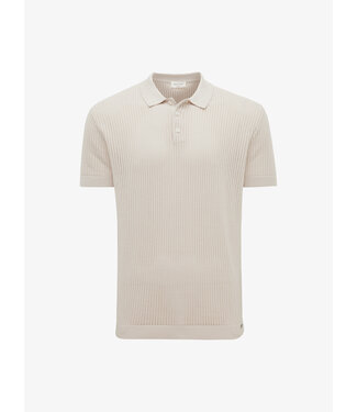 Gentiluomo gebreid polo-shirt beige beige