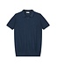 Dstrezzed polo-shirt mercury d. blauw 420026