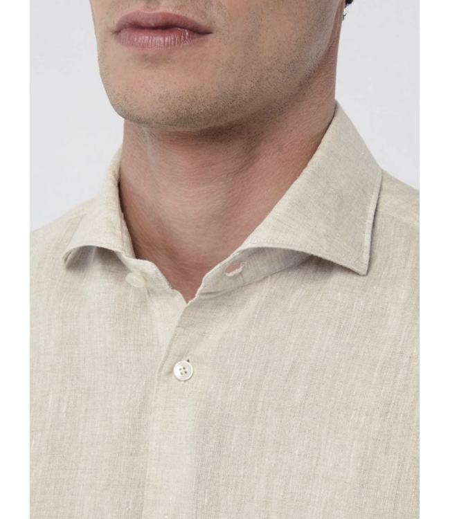 XACUS linnen shirt beige 721ml/11297