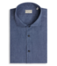 XACUS linnen shirt m. blauw 721ml/11297
