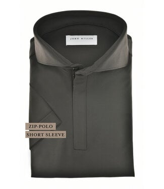 John Miller hyperflex polo-shirt SF d. groen