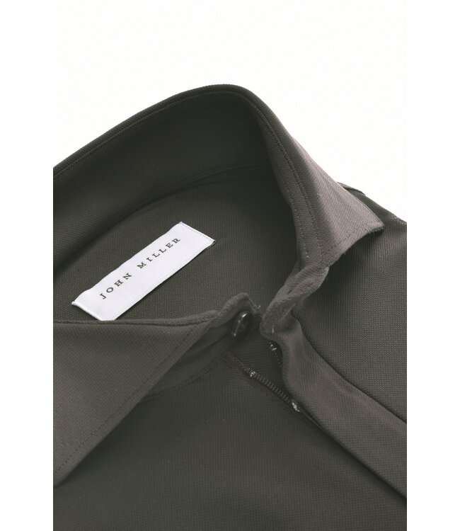 John Miller hyperflex polo-shirt SF d. groen 5142677-195-000-000