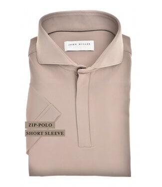 John Miller hyperflex polo-shirt SF m. bruin