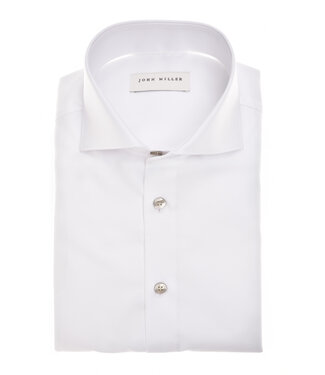 John Miller dress-shirt TF wit