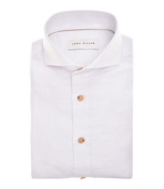 John Miller linnen shirt SF wit
