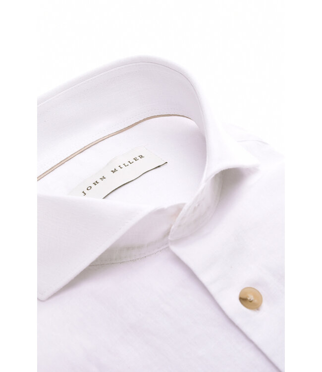 John Miller linnen shirt SF wit 5142750-910-000-000