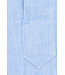 John Miller linnen pop-over shirt SF l. blauw 5142756-120-000-000