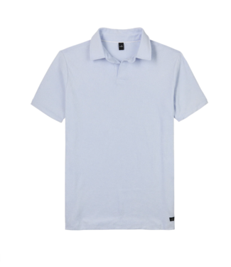 Wahts badstof polo wright l. blauw
