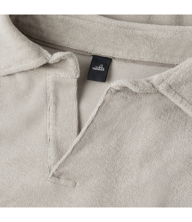 Wahts badstof polo wright l. grijs ps.417.tp.0126