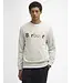 Barbour logo sweater pique l. grijs