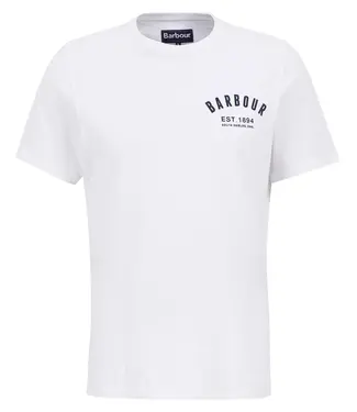 Barbour t-shirt preppy wit