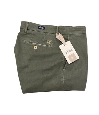 Atelier Noterman linnen chino groen