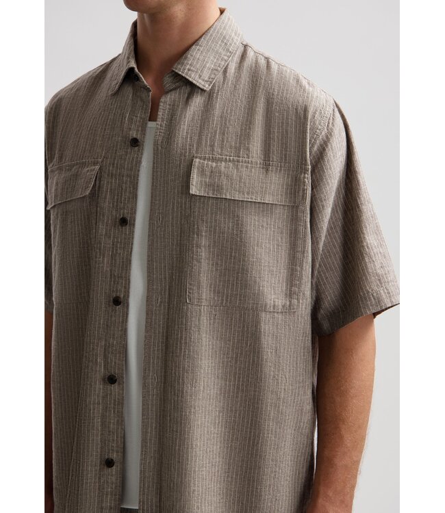 Dstrezzed shirt pinstripe l. bruin 311521