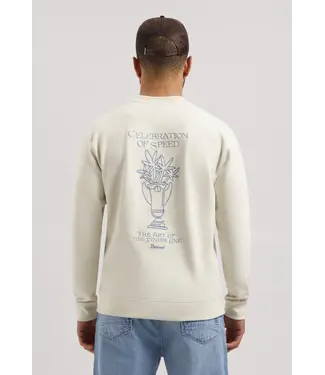 Dstrezzed sweater karas artwork beige