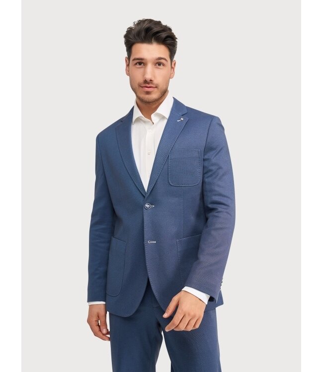 Blue Industry colbert jbi m20 blauw