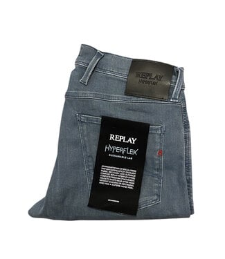 Replay jeans anbass m. blauw