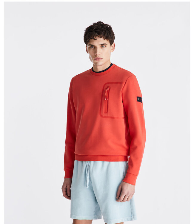 Peuterey sweater gorie  rood 03 peu5799 99012177