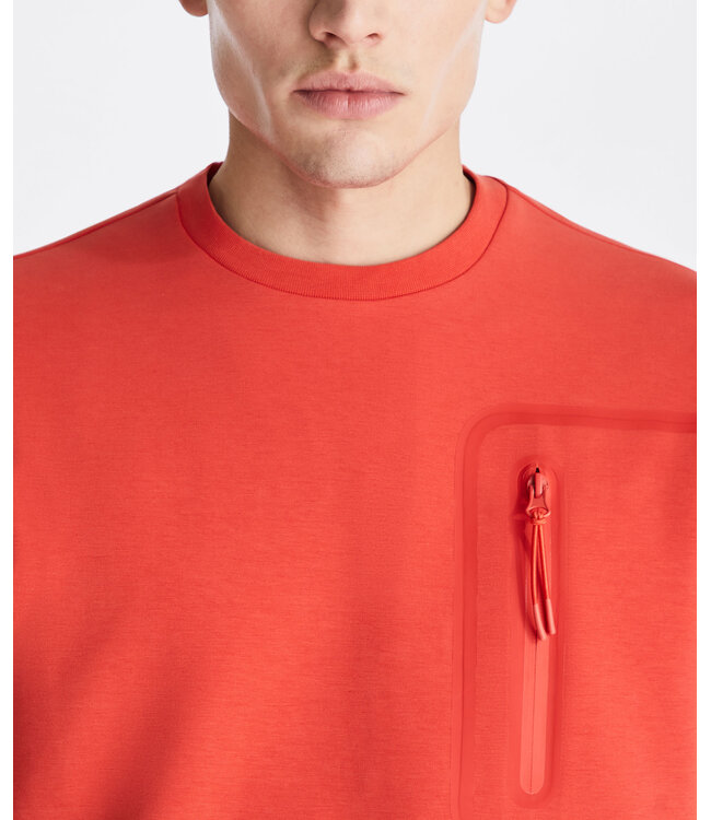 Peuterey sweater gorie  rood 03 peu5799 99012177