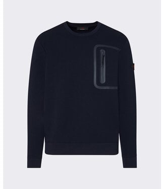 Peuterey sweater gorie  d. blauw