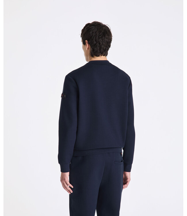 Peuterey sweater gorie  d. blauw 03 peu5799 99012177