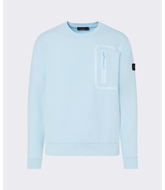 Peuterey sweater gorie l. blauw