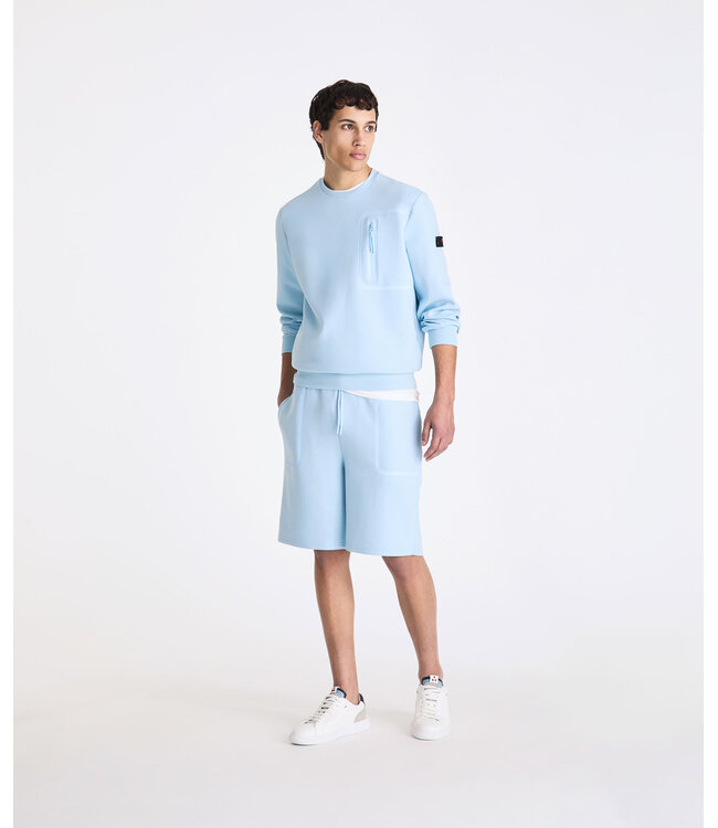 Peuterey sweater gorie  l. blauw 03 peu5799 99012177