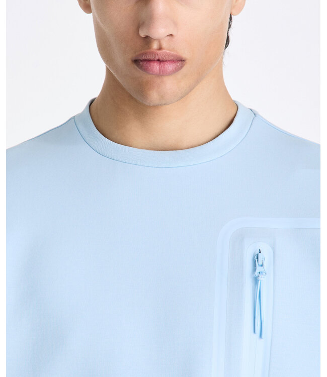 Peuterey sweater gorie  l. blauw 03 peu5799 99012177