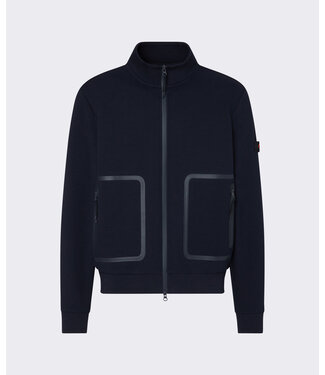 Peuterey sweater vest scott d. blauw