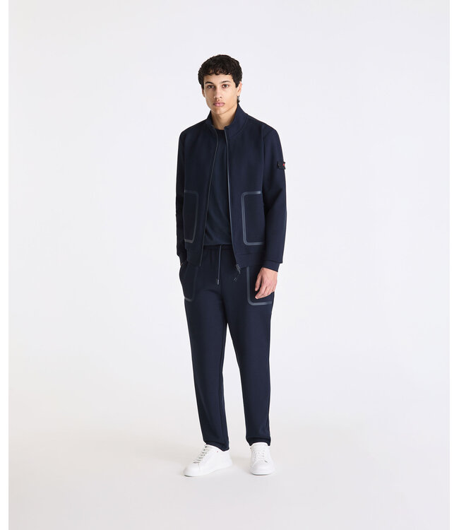 Peuterey sweater vest scott d. blauw peu5802 99012177