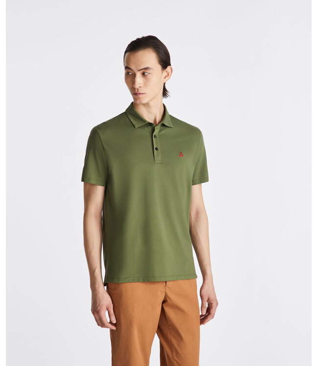 Peuterey polo mezzola groen 02 peu5471 99012182