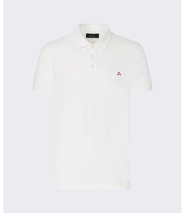 Peuterey polo mezzola wit 02 peu5471 99012182