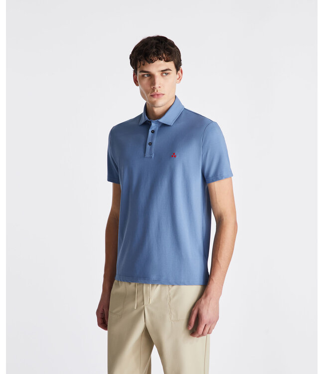 Peuterey polo mezzola m. blauw 02 peu5471 99012182