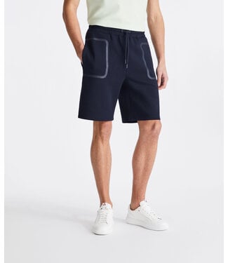 Peuterey short mitchel d. blauw