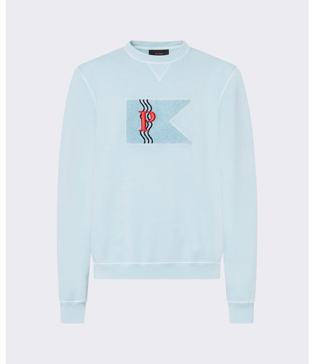 Peuterey sweater pamo l. blauw peu5819 99012448